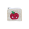 Porte-monnaie sequins pomme
