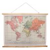 Poster tissu Mappemonde