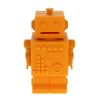 Tirelire robot Mr Robert jaune moutarde