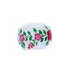 Rond de serviette fleurs roses