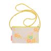 Petite pochette bandoulière folksy écume