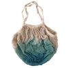Sac filet tie & dye dégradé de bleu