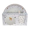 Set de vaisselle en mélamine biche