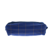 Trousse bleue marine quadrillée