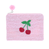 Trousse sequins cerise