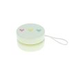 Yoyo en bois coeurs multicolores