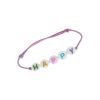 Bracelet élastique et perles Happy