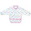Bavoir tablier manches longues multicœurs 1-3 ans