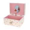 Grande boite à bijoux musicale biche