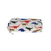 Trousse double zip - dinosaures