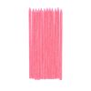 Lot de 12 bougies à paillettes roses