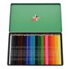 Boite de 36 crayons de couleur motifs fleurs