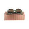 Lunettes de soleil enfant rondes kaki 3-8 ans