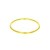 Bracelet jonc en aluminium jaune