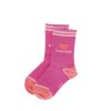 Chaussettes rose pomme d'amour 