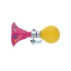 Klaxon vélo pouet rose et jaune