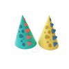 Lot de 6 chapeaux anniversaire dinosaures