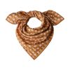 Foulard block print curry - Mariage Indien