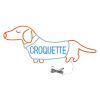 Lampe néon LED teckel croquette