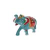 Statuette éléphant bleu
