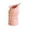 Vase coquillage rose en céramique - Dolphin Queen