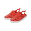 Sandales de plage enfant corail et blanc