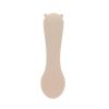 Petite cuillère en silicone ours beige