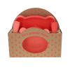 Coffret premier repas bébé silicone rose et corail