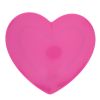 Assiette en mélamine cœur rose