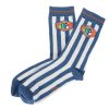Chaussettes homme rayées Papa - Dans les airs