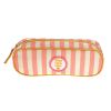 Trousse d'école rayée rose - Trouville