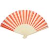 Eventail rayé rouge - Trouville