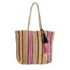 Sac cabas en raphia rayé - Procida