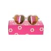 Lunettes de soleil enfant coeur à paillettes 3-8 ans