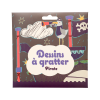 Cartes de dessins à gratter pirate