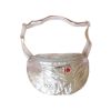 Sac banane enfant métallisé argent - Vichy chéri