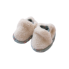 Chaussons bébé sherpa fleuri 6-12 mois - À la cueillette