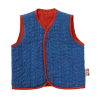 Gilet sans manches en khanta bleu 12-18 mois - La forêt