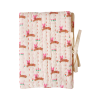 Protège carnet de santé en khanta lapin rose - Chichi pompon