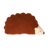 Coussin en bouclette hérisson - La forêt