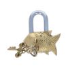Cadenas indien en laiton poisson