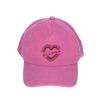 Casquette enfant rose Bisous - Aland