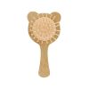 Brosse à cheveux enfant en bois ourson