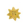 Porte-bonheur en céramique soleil jaune Succès