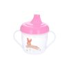 Gobelet à deux anses lapin rose - Chichi pompon