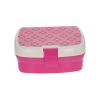 Boîte à goûter à compartiments fleurs roses - Aland
