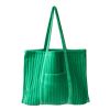 Sac cabas en velours vert - Olympe