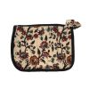 Petite trousse de toilette block print beige