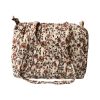 Sac week-end block print beige