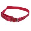Ceinture élastique enfant fleurs roses - Aland